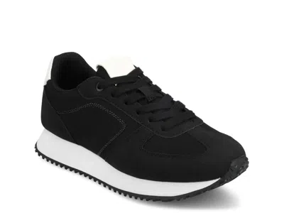 Journee Flow Sneaker In Black