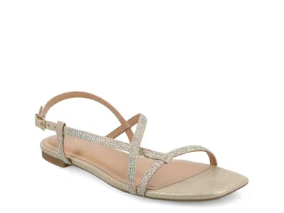 Journee Francis Sandal In Gold