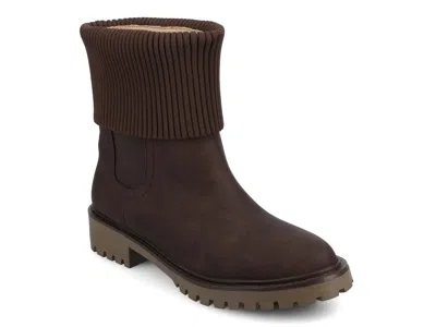 Journee Isabeau Bootie In Brown