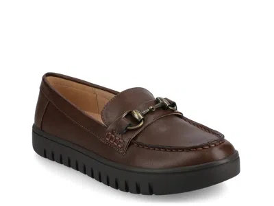 Journee Kaya Loafer In Brown