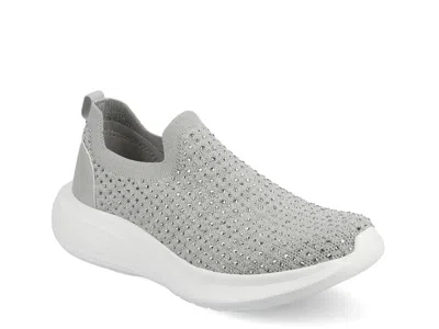 Journee Linnea Slipon Sneaker In Gray