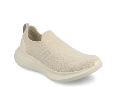Journee Linnea Slipon Sneaker In White