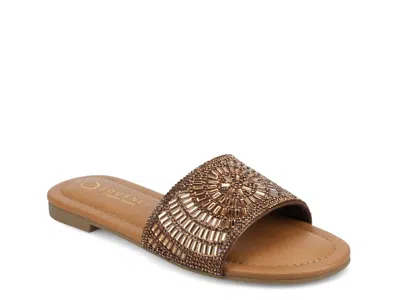 Journee Maria Sandal In Gold