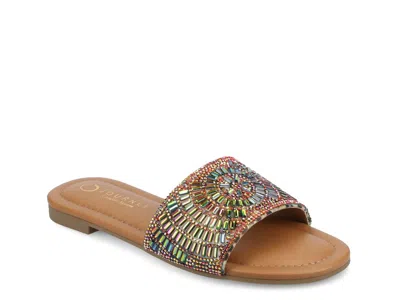 Journee Maria Sandal In Multi