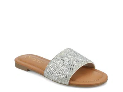 Journee Maria Sandal In Gray