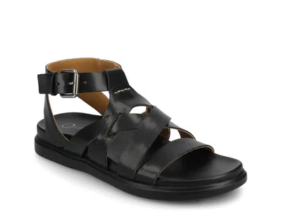Journee Mistee Gladiator Sandal In Black