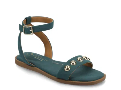 Journee Primrose Sandal In Green