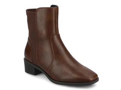 Journee Renna Bootie In Brown