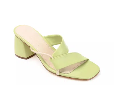 Journee Signature Jossette Sandal In Green