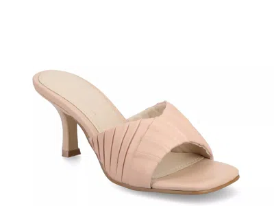 Journee Signature Juliette Sandal In Pink