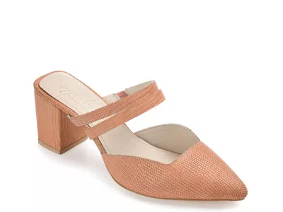 Journee Signature Kaitlynn Mule In Brown