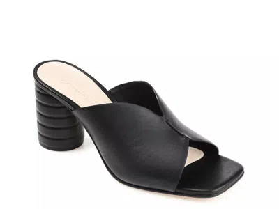 Journee Signature Karah Sandal In Black