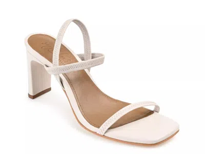 Journee Signature Lennon Sandal In White