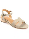 JOURNEE SIGNATURE STARLEE WOMENS BLOCK HEEL ANKLE STRAP HEELS