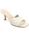 Journee Signature Juliette Sandal In Bone