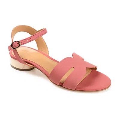 JOURNEE SIGNATURE WOMENS STARLEE STRAP SANDALS