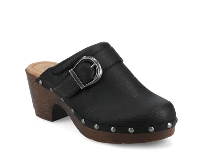 Journee Signey Clog In Black