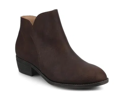 Journee Solarah Bootie In Brown