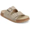 Journee Tula Adjustable Comfort Slide Sandal