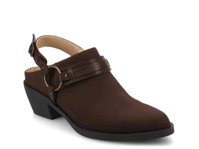 Journee Urbana Mule In Brown