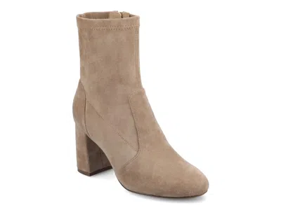 Journee Wide Width Vivia Bootie In Brown