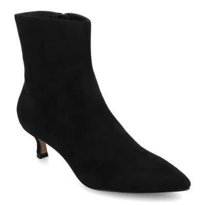Journee Women & Apos;s Arely Medium And Wide Width Booties In Black