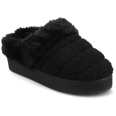 Journee Women & Apos;s Blair Slippers In Black