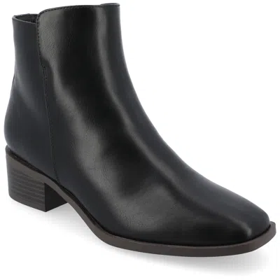 Journee Women & Apos;s Cappri Medium And Wide Width Booties In Multi
