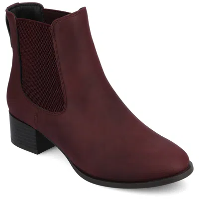 Journee Women & Apos;s Chayse Booties In Brown