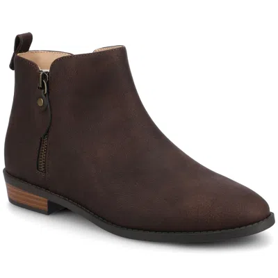 Journee Women & Apos;s Ellis Medium And Wide Width Booties In Multi