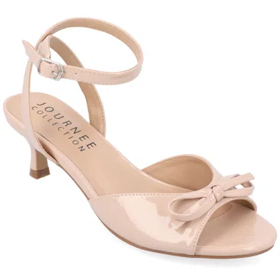 Journee Women & Apos;s Jennifer Dress Sandals In Animal Print