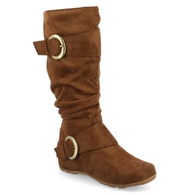 Journee Women & Apos;s Jester-01 Boots In Brown