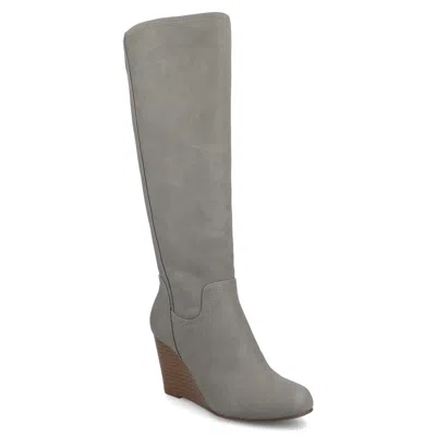 Journee Women & Apos;s Langly Boots In Gray