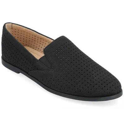 Journee Women & Apos;s Lucie Medium And Wide Width Dress Flats In Black