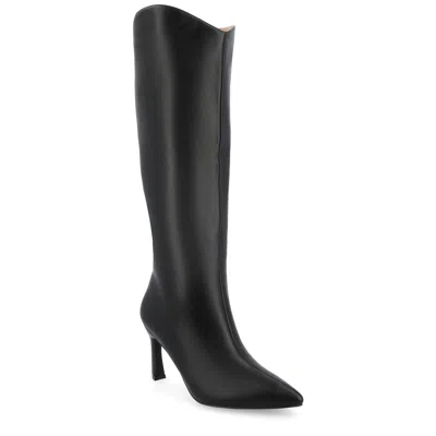 Journee Women & Apos;s Rehela Medium And Wide Width Boots In Black