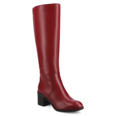 Journee Women & Apos;s Romilly Boots In Burgundy