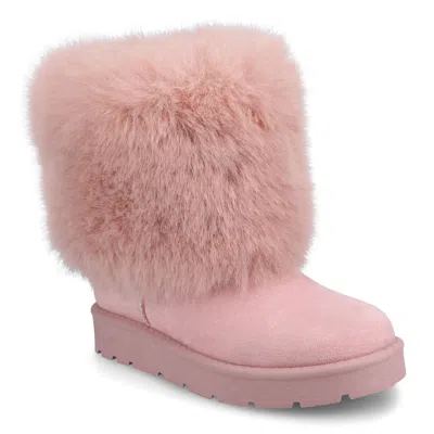 Journee Women & Apos;s Shanay Cold Weather Booties In Pink