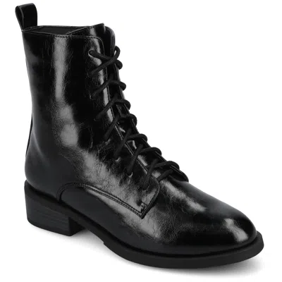 Journee Women & Apos;s Vienna Medium And Wide Width Booties In Black
