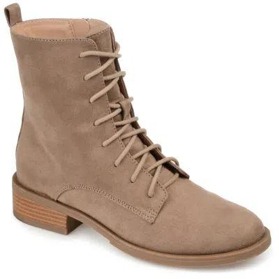 Journee Women & Apos;s Vienna Medium And Wide Width Booties In Brown