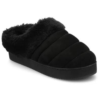 Journee Women's Blair Slippers In Black