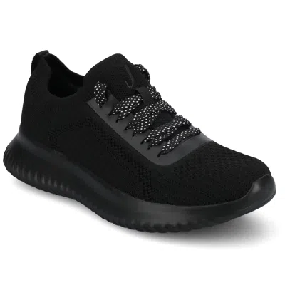 Journee Women's Brena Casual Sneakers In Black