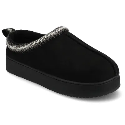 Journee Women's Connway Slippers In Black