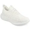 Journee Women's Dasha Casual Sneakers In White