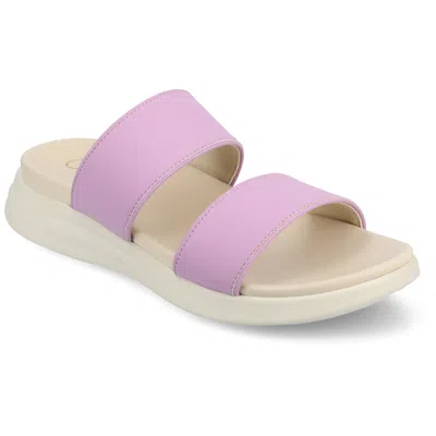 Journee Women's Janis Sandals In Blue