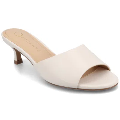 Journee Women's Jeylah Dress Sandals In Beige