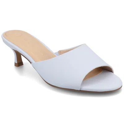 Journee Women's Jeylah Dress Sandals In Blue