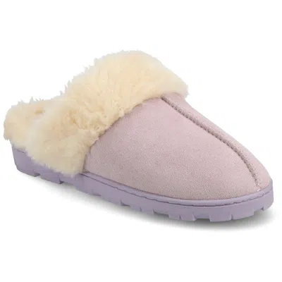 Journee Women's Kalli Slippers In Blue