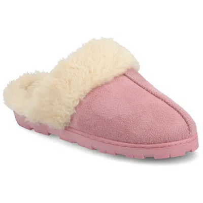 Journee Women's Kalli Slippers In Pink
