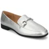Journee Women's Lacie Slip On Loafers In Silver