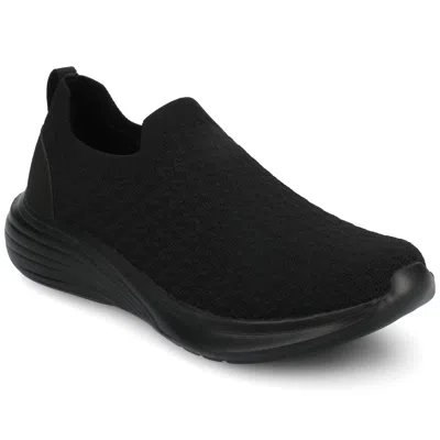 Journee Women's Linnea Casual Sneakers In Black